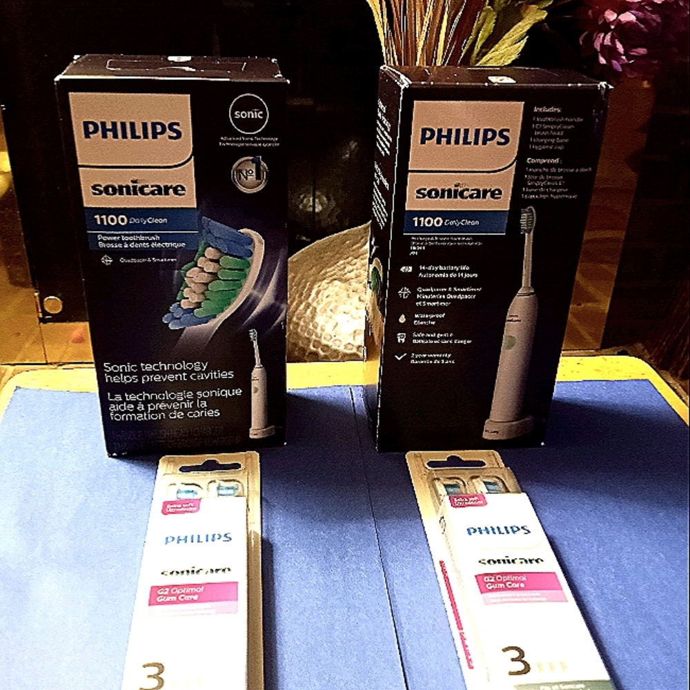 Electric Toothbrush and Replacement Heads